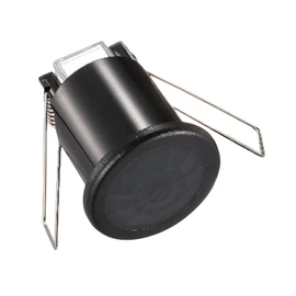 Фото #1 товара Датчик движения NAVE-PIR-BUILT-R50-400W-BK (230V, 0.6A, MINI, IP20) (Arlight, Пластик, 5 лет)