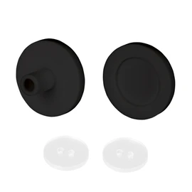 Фото #1 товара Заглушка ARL-MOONLIGHT-ROUND-25-CAP-SIDE-SET-BLACK (Arlight, Силикон)