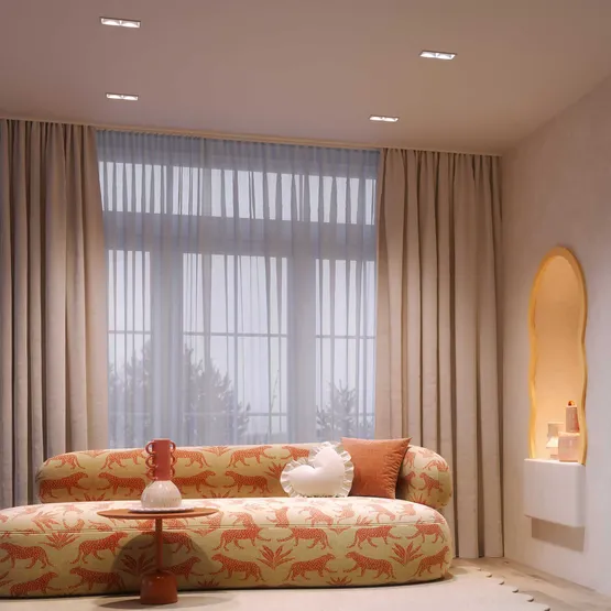 Фото #3 товара Светильник MS-FLOW-BUILT-S230x85-3x12W Day4000 (BK, 55 deg, 230V) (Arlight, IP20 Металл, 5 лет)