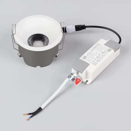 Фото #5 товара Светильник MS-HARBOR-R82-10W Day4000 (WH, 36 deg, 230V) (Arlight, IP20 Металл, 5 лет)