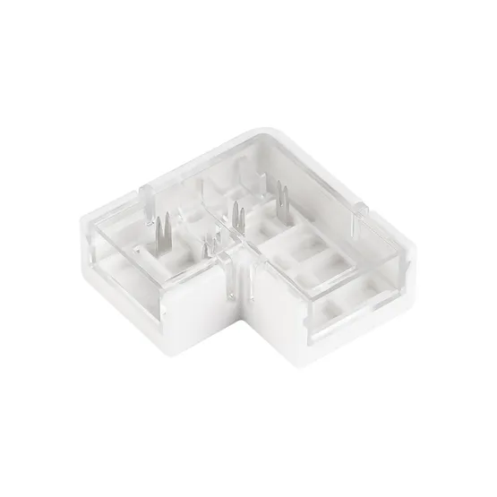 Фото товара Коннектор угловой COB-MONO-8mm-2pin-STS-IP68 (Arlight, Прозрачный)