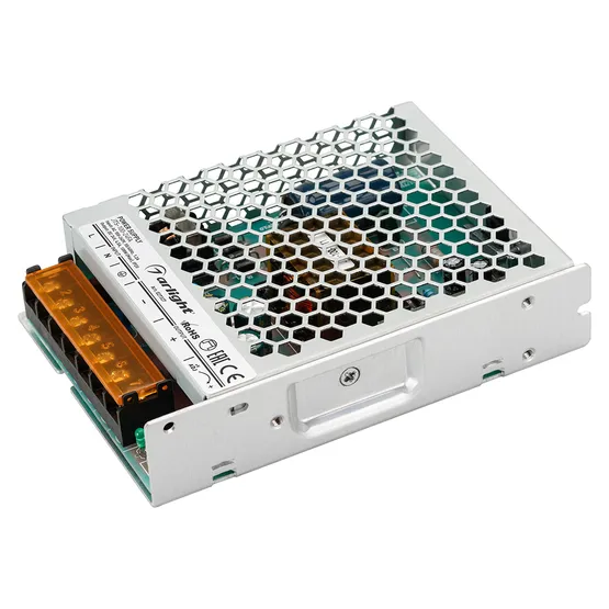 Фото товара Блок питания JTS-100-24-FA (24V, 4.5A, 108W) (Arlight, IP20 Сетка, 3 года)