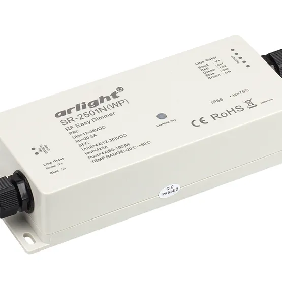 Фото товара Диммер SR-2501NWP (12-36V, 240-720W) (Arlight, -)