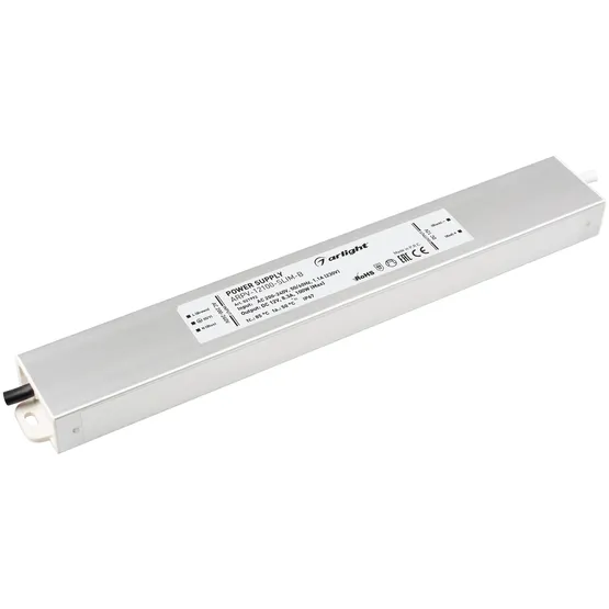 Фото #1 товара Блок питания ARPV-12100-SLIM-B (12V, 8.3A, 100W) (Arlight, IP67 Металл, 3 года)
