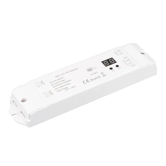 Фото товара INTELLIGENT ARLIGHT Конвертер SMART-0/1-10V-302-82-SUF (230V, 5A, DALI) (IARL, IP20 Пластик, 5 лет)