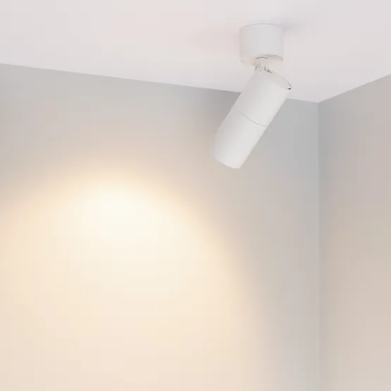 Фото #3 товара Светильник SP-ARTEMIS-SURFACE-FLAP-R55-12W Warm3000 (WH, 8-80 deg, 230V) (Arlight, IP20 Металл, 5 лет)