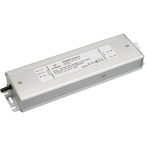 Фото #1 товара Блок питания ARPV-12275-B (12V, 22.9A, 275W) (Arlight, IP67 Металл, 3 года)