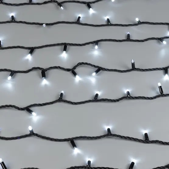 Фото #2 товара Светодиодная гирлянда ARD-STRING-PRO-10000-BLACK-100LED-FLASH WHITE (230V, 7W) (Ardecoled, IP65)