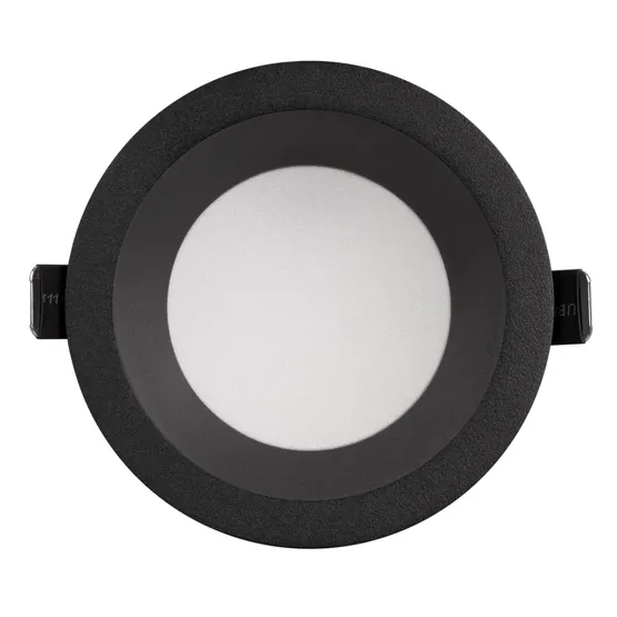 Фото #2 товара Светильник MS-DROP-BUILT-R105-14W Warm3000 (BK, 85 deg, 230V) (Arlight, IP54 Металл, 5 лет)