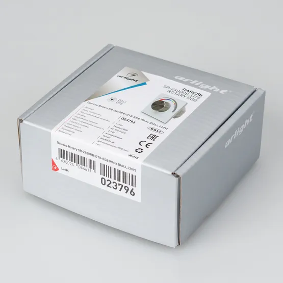 Фото #3 товара Панель Rotary SR-2400RB-DT8-RGB White (DALI, 220V) (Arlight, -)