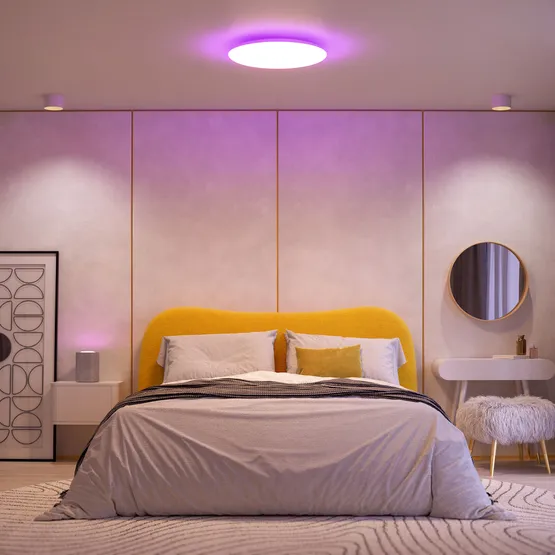 Фото #13 товара Светильник SP-FAVOR-R600-50W Day4000-MIX-RGB (WH, 100 deg, 230V, Tuya Zigbee) (Arlight, IP54 Пластик, 3 года)