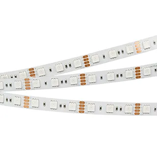 Фото товара Светодиодная лента NORMALED-B60-10mm 12V RGB (13 W/m, IP20, 5060, 5m) (Arlight, Открытый)