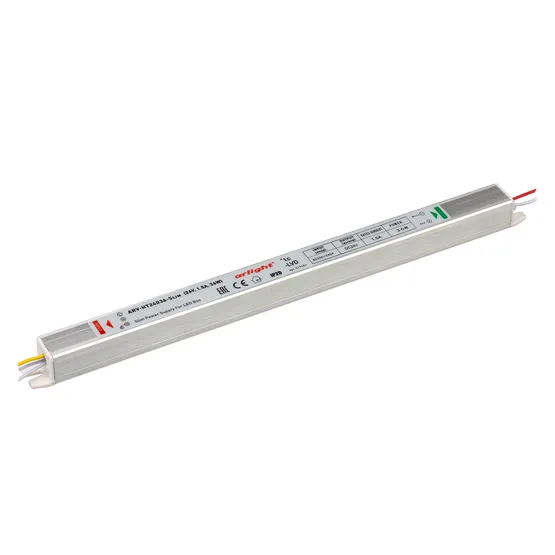 Фото товара Блок питания ARV-HT24036-Slim (24V, 1.5A, 36W) (Arlight, Металл)