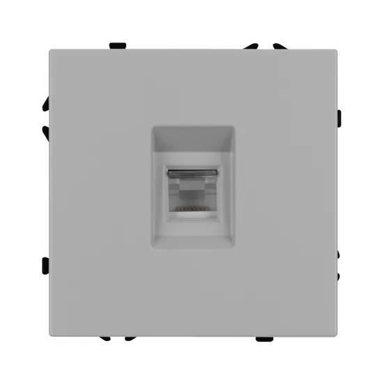 Фото #2 товара Механизм компьютерной розетки SCT-NOBE-MPC1-SFPL-IS (RJ-45, CAT6) (Arlight, -)