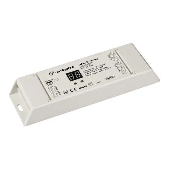 Фото товара Диммер DALI SR-2303P (12-36V, 240-720W, 4 адреса) (Arlight, -)