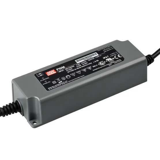 Фото товара Блок питания PWM-120-24 (24V, 5A, 120W, 0-10V, PFC) (MEAN WELL, Пластик)