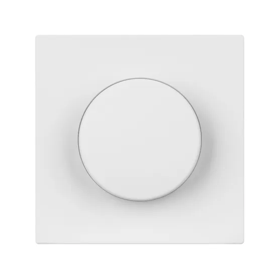 Фото #1 товара Лицевая панель светорегулятора PNL-NOBE-FB-SFPL-WH  (Arlight, Белый кварц)