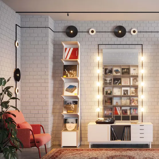 Фото #2 товара Светильник MAG-MICROCOSM-DISCO-R300-7W Warm3000 (BK, 36 deg, 24V) (Arlight, IP20 Металл, 5 лет)