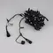 Минифото #4 товара Светодиодная гирлянда ARD-STRING-CLASSIC-1000-BLACK-100LED-PULSE Warm (230V, 7W) (Ardecoled, IP65)