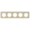 Минифото #2 товара Рамка стеклянная FRM-OMALI-SFGS-5-GD (Arlight, -)