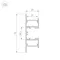 Минифото #3 товара Профиль WALL-2575-DUAL-2000 ANOD BLACK (Arlight, Алюминий)