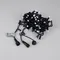 Минифото #3 товара Светодиодная гирлянда ARD-STRING-CLASSIC-1000-BLACK-100LED-MILK-PULSE White (230V, 7W) (Ardecoled, IP65)