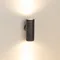 Минифото #4 товара Светильник LGD-RAY-WALL-TWIN-R46-2x3W Warm3000 (GR, 24 deg, 230V) (Arlight, IP65 Металл, 3 года)