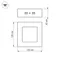 Минифото #5 товара Светильник SP-S120x120-6W White (Arlight, IP20 Металл, 3 года)