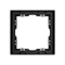 Минифото #2 товара Рамка пластиковая FRM-NOBE-SFPL-1-BK (Arlight, -)