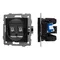Минифото #1 товара Механизм компьютерной розетки двойной SCT-MPC2-PL-BK-V (RJ-45, CAT6) (Arlight, -)