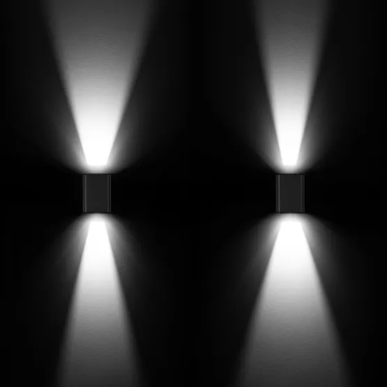 Фото #7 товара Светильник LGD-WALL-VARIO-S104x129-2x6W Day4000 (BK, 1-80 deg) (Arlight, IP54 Металл, 3 года)