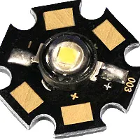 Фото товара Мощный светодиод ARPL-Star-3W YELLOW (3Y3E) (Arlight, STAR type)