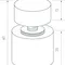 Минифото #2 товара Диммер SR-NAVE-R24-2CH-BK (12-24V, 96-192W, DIM-CCT) (Arlight, IP65 Пластик, 2 года)